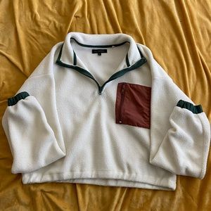 LA HEARTS Polar Half-Zip Sweatshirt